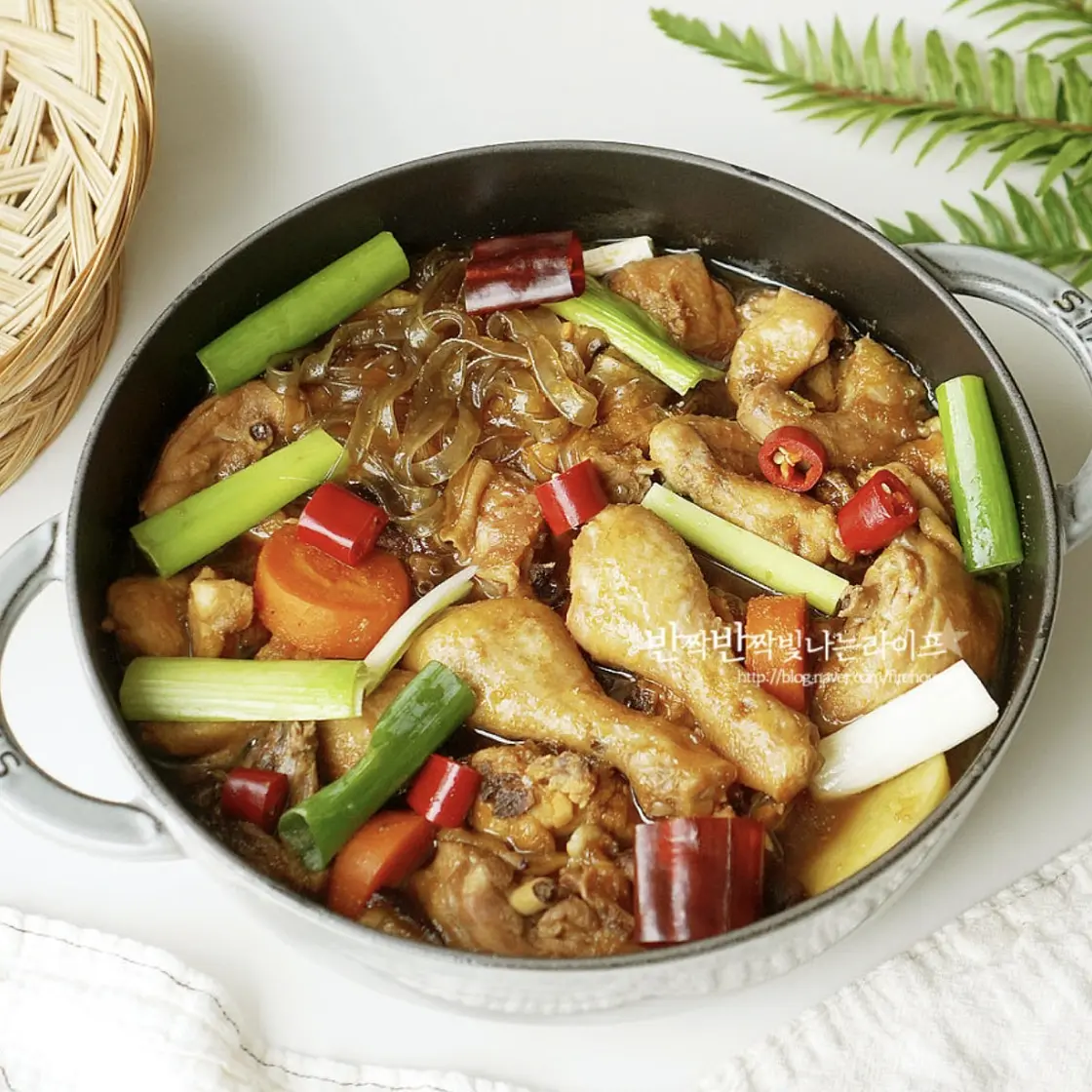 저녁메뉴 안동 찜닭 만드는법