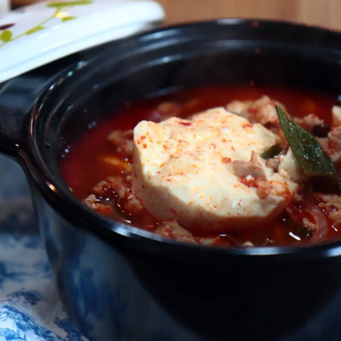 오돌뼈 순두부찌개