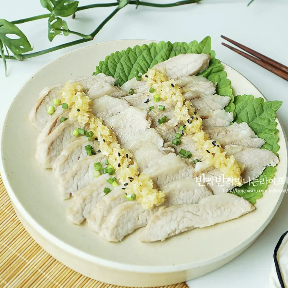 마늘 보쌈 만드는법