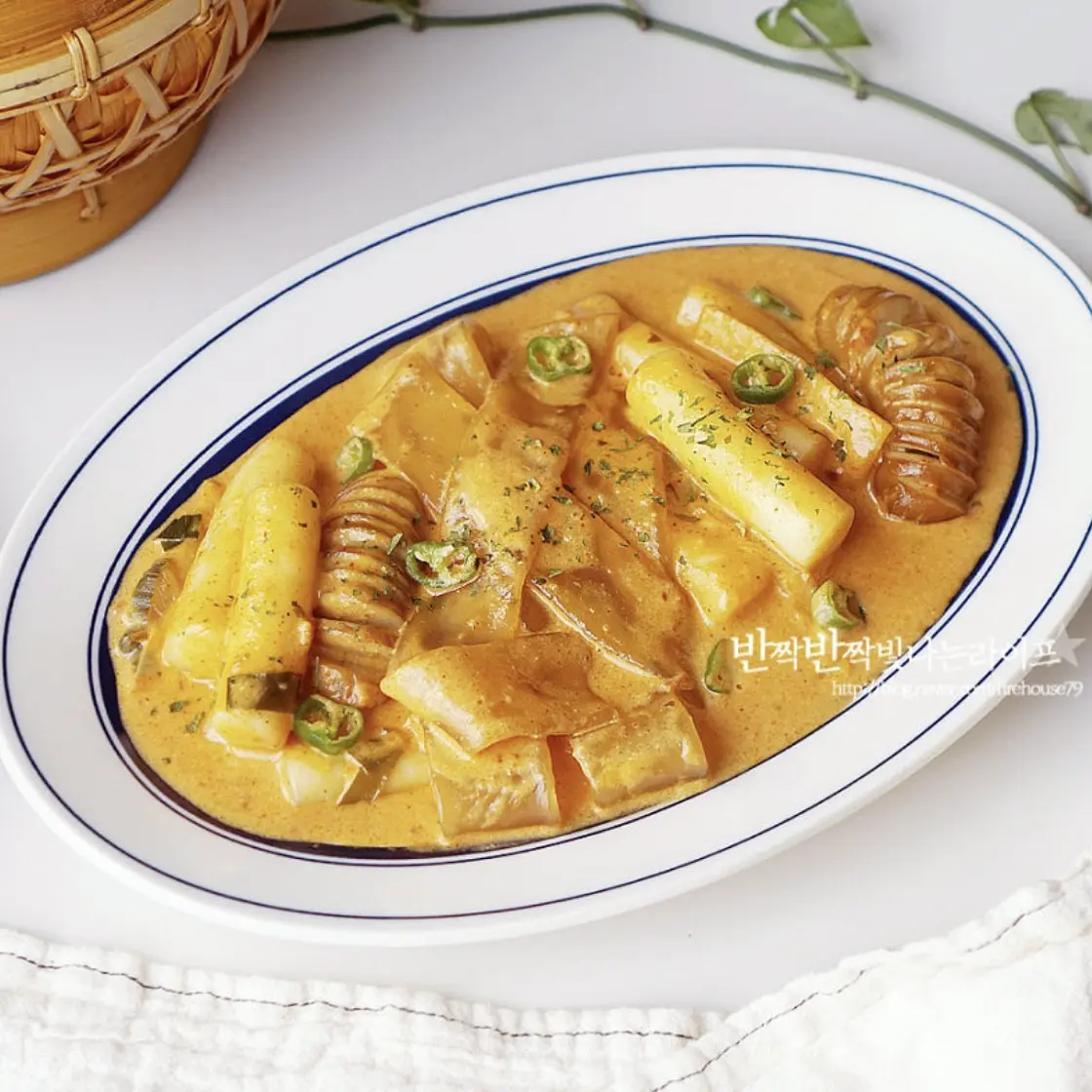 로제떡볶이 만드는법