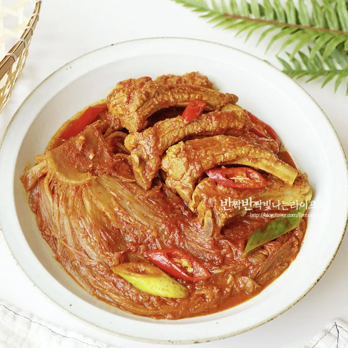 묵은지 등갈비 김치찜 레시피