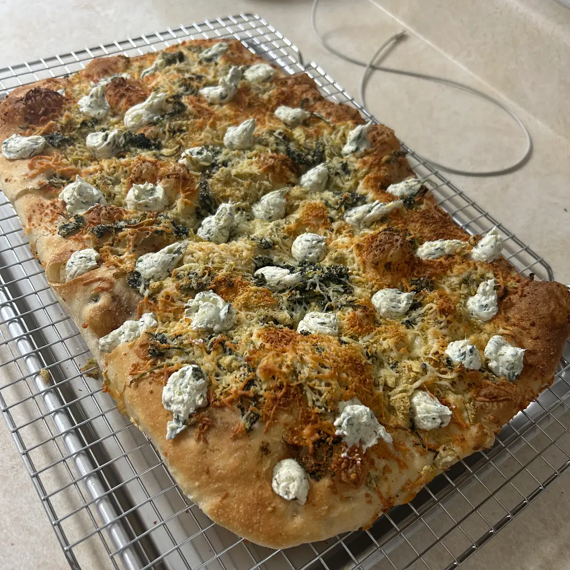 Spinach Artichoke Dip Focaccia