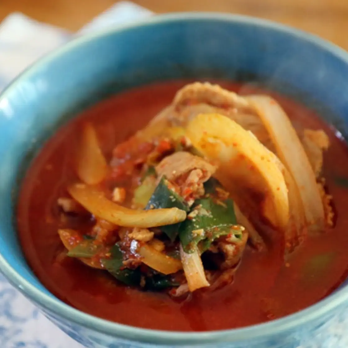 매콤한 유혹, 오리고기 고추장찌개 레시피