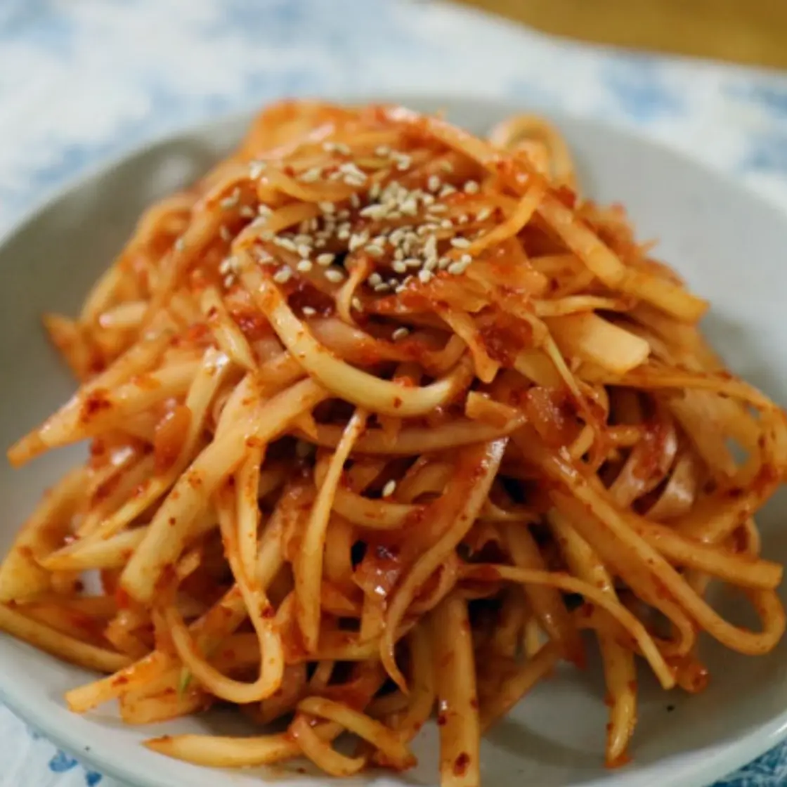 무생채처럼 맛있는새콤달콤 파파야생채