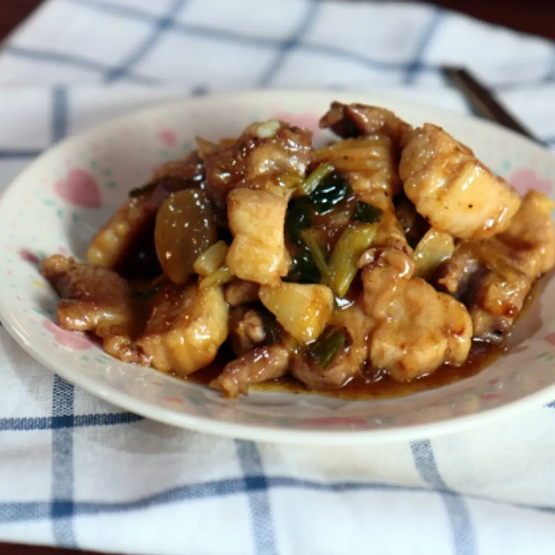 삼겹살 카레조림