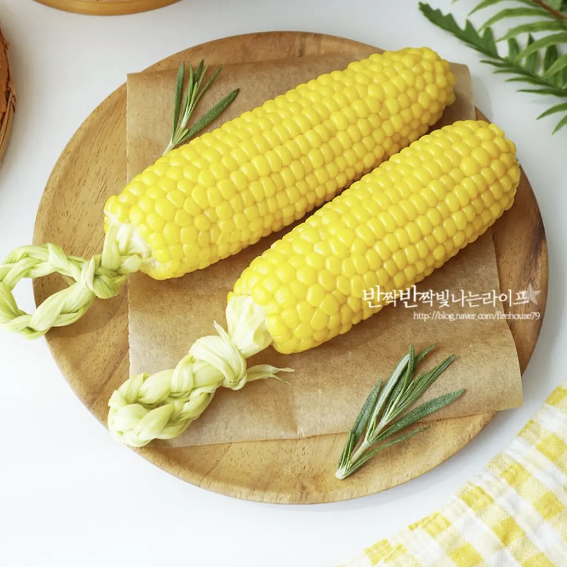 초당옥수수 전자레인지 찌는법