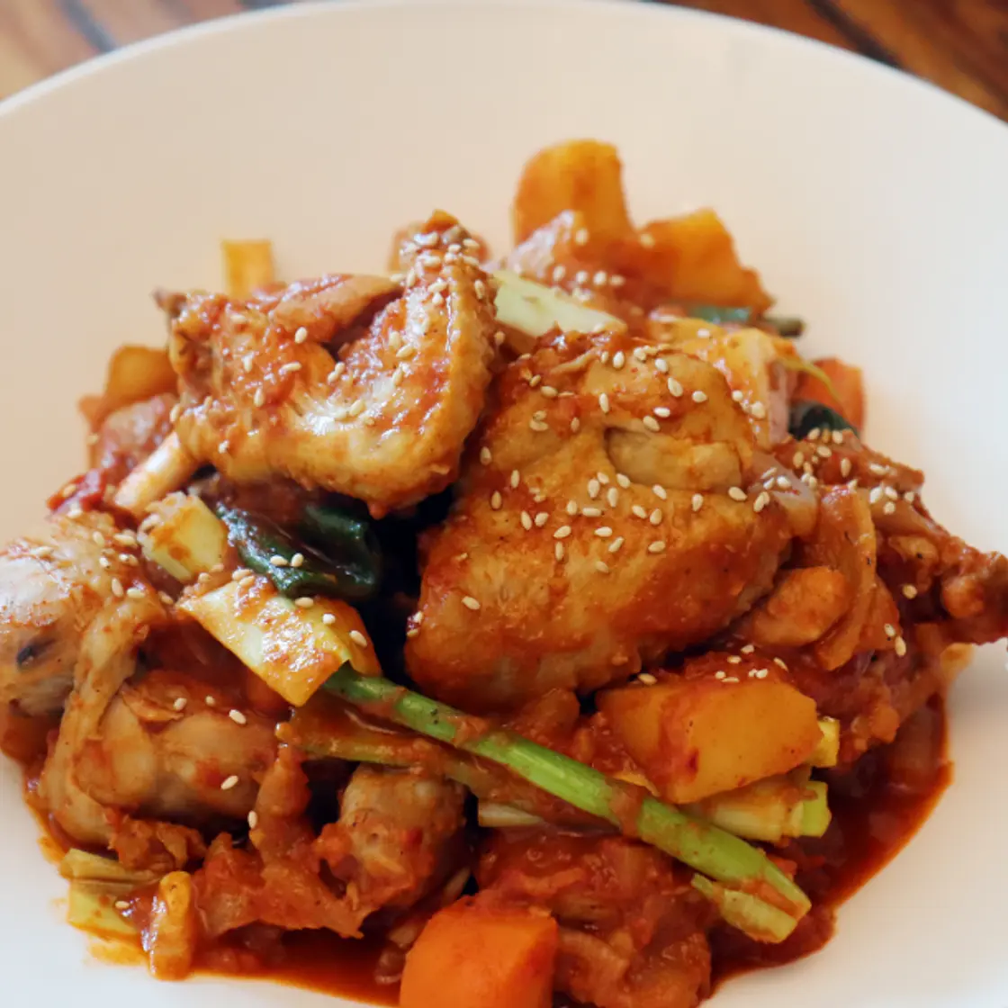 무수분 닭도리탕 깊고 진한 맛이 일품입니다.