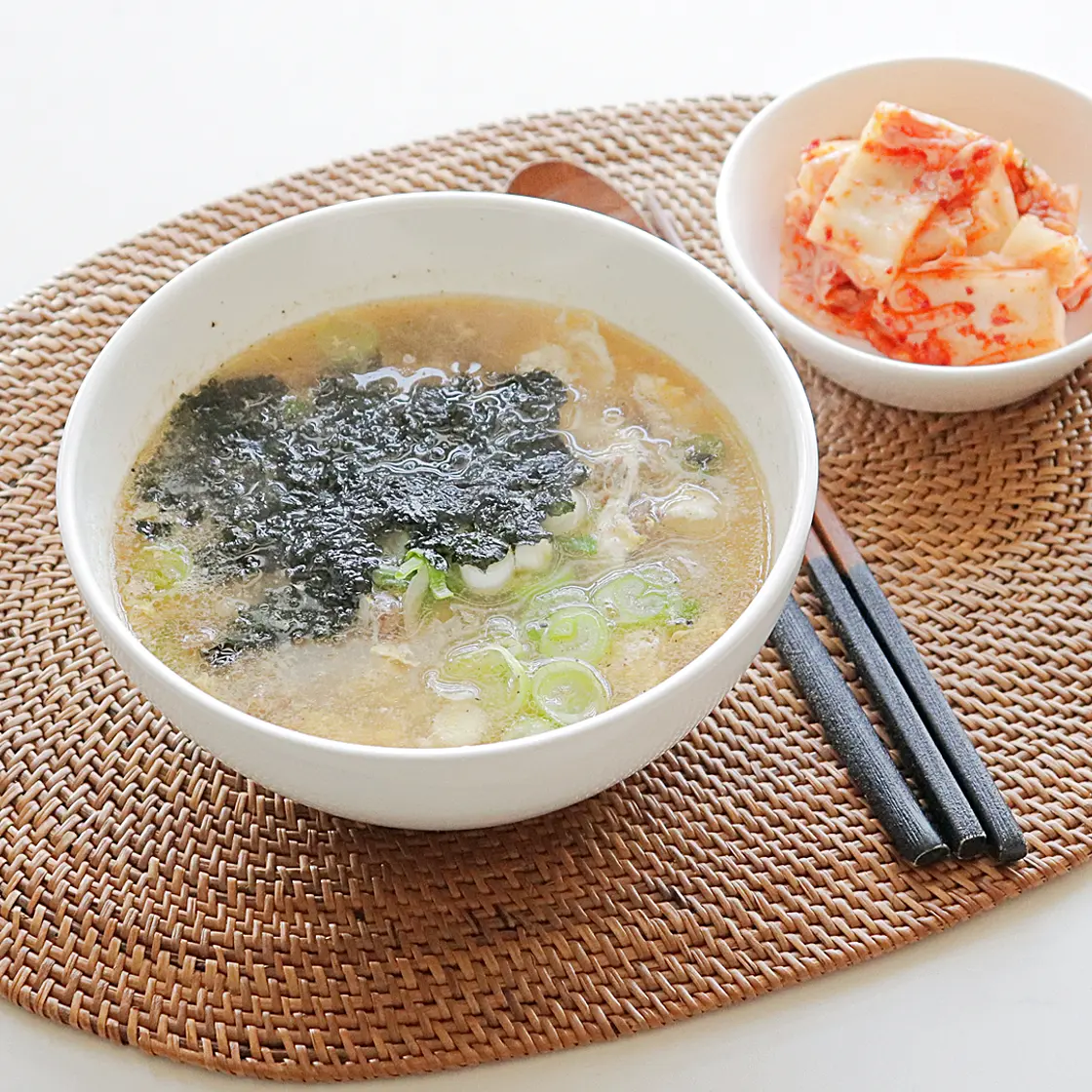 계란 떡국