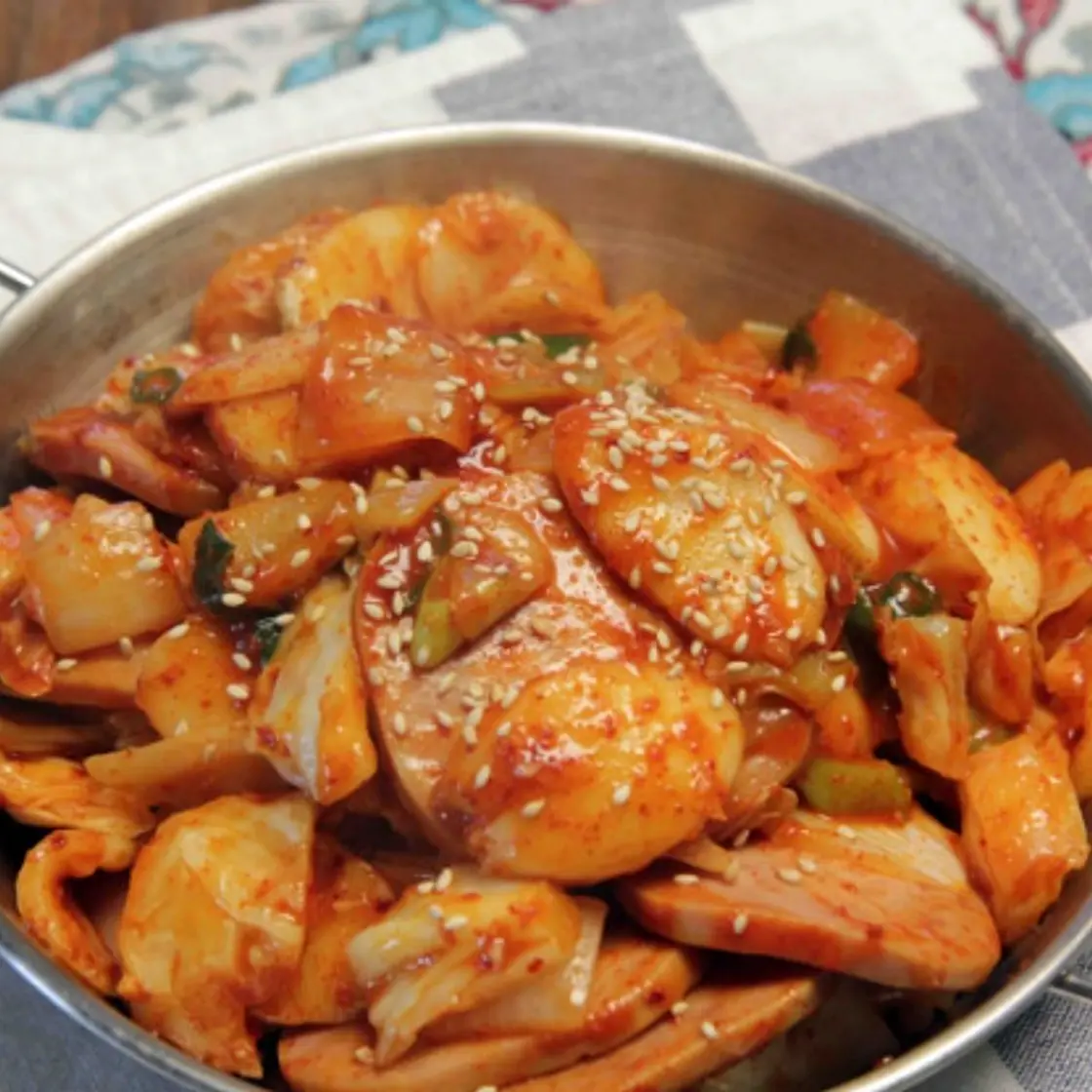 리챔 부대 볶음