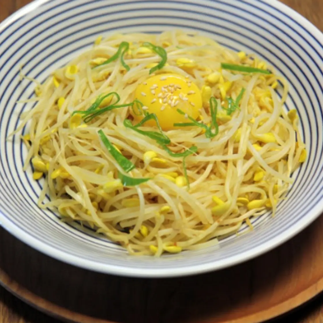 콩나물밥 (전자레인지 이용)