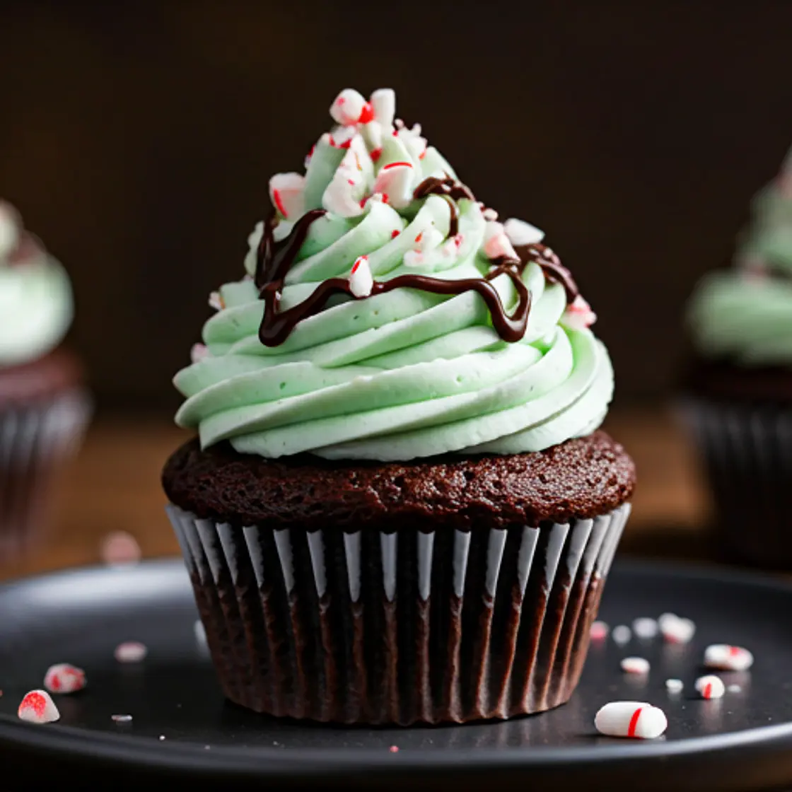 Peppermint Mocha Cupcakes