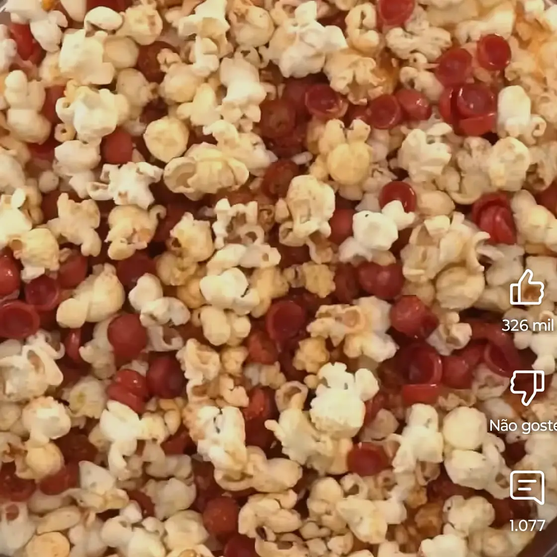Pizza de Pipoca