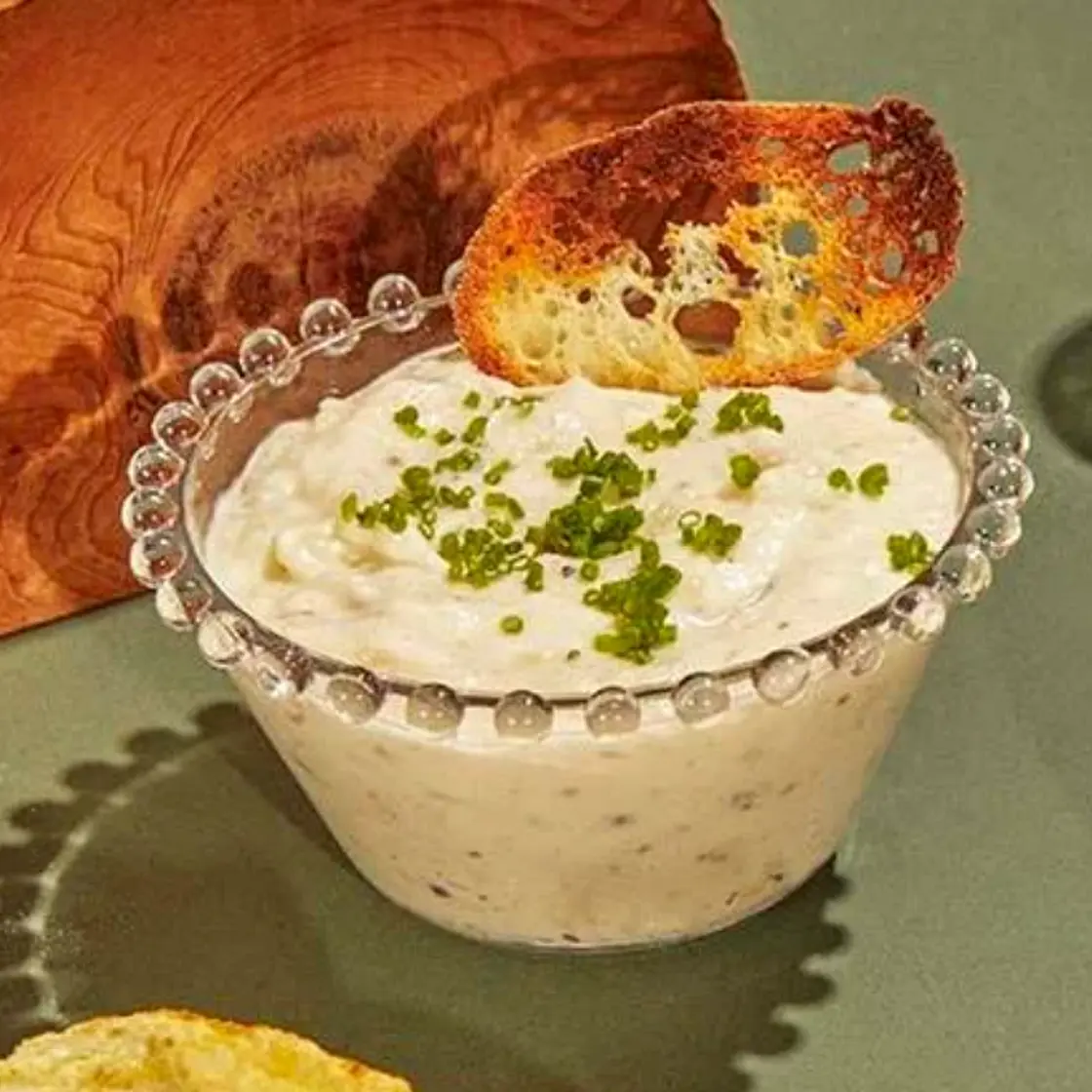 Whipped Potato Cod Dip