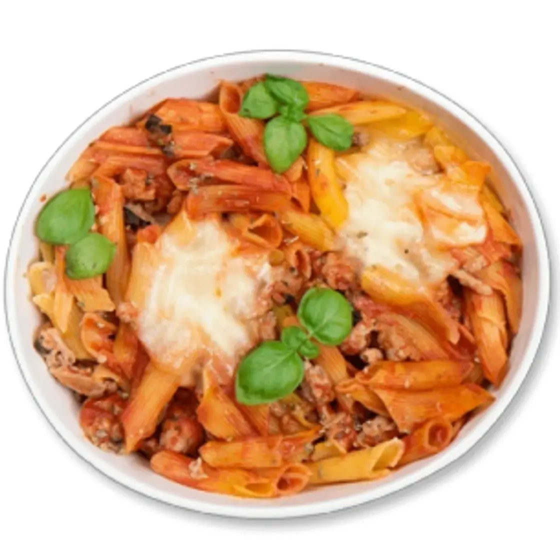 Pomidorowa zapiekanka makaronowa