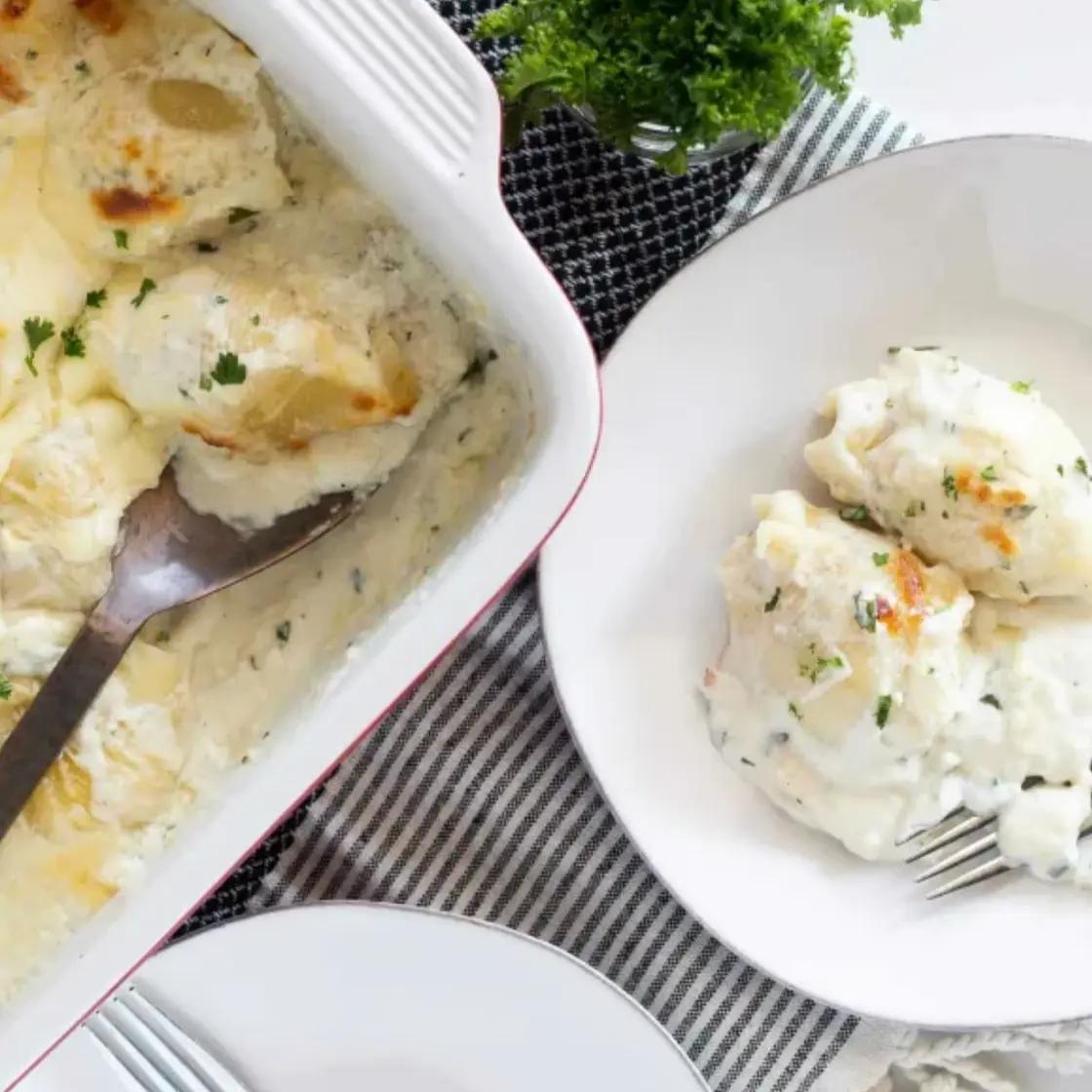 Chicken Cheesy Stuffed Shells