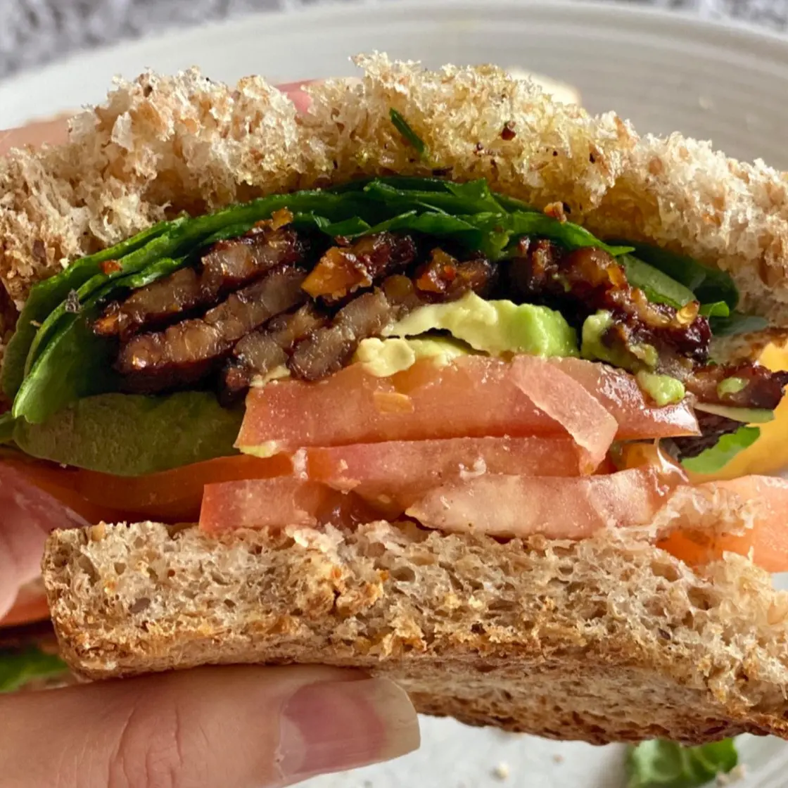 Vegan BLT Sandwich