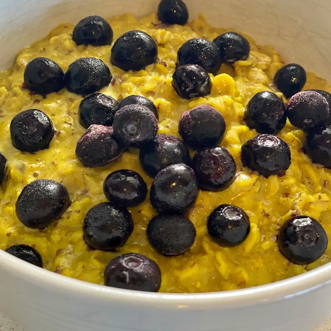 Golden Tumeric Oatmeal