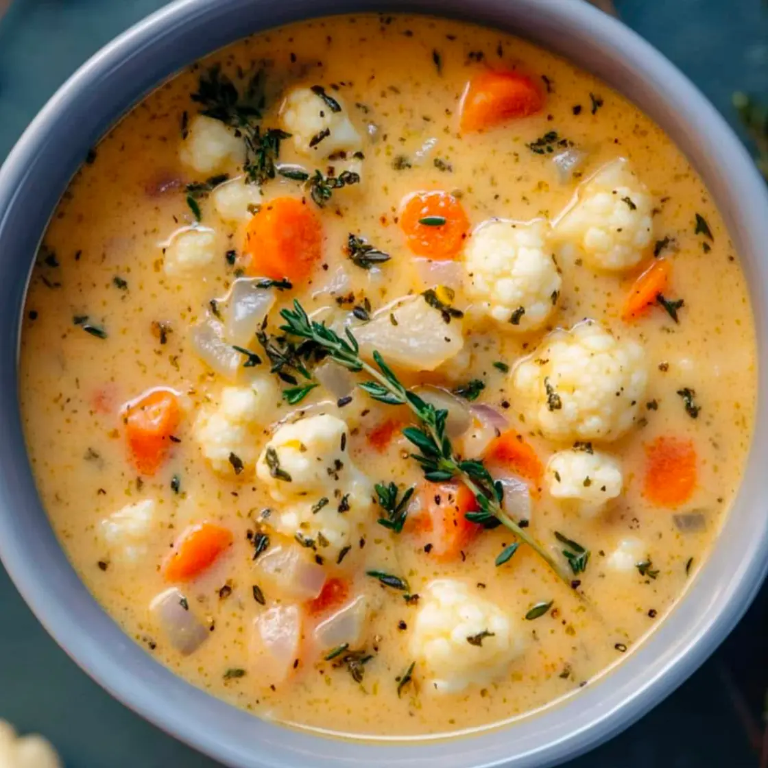Golden Cauliflower Soup