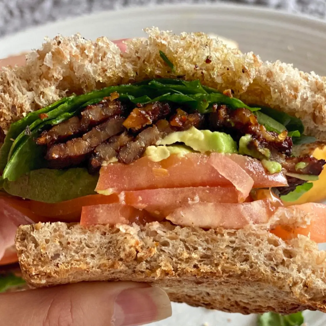 Vegan BLT Sandwich