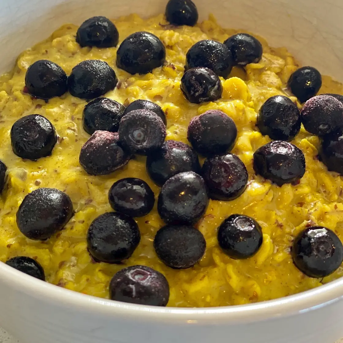 Golden Tumeric Oatmeal
