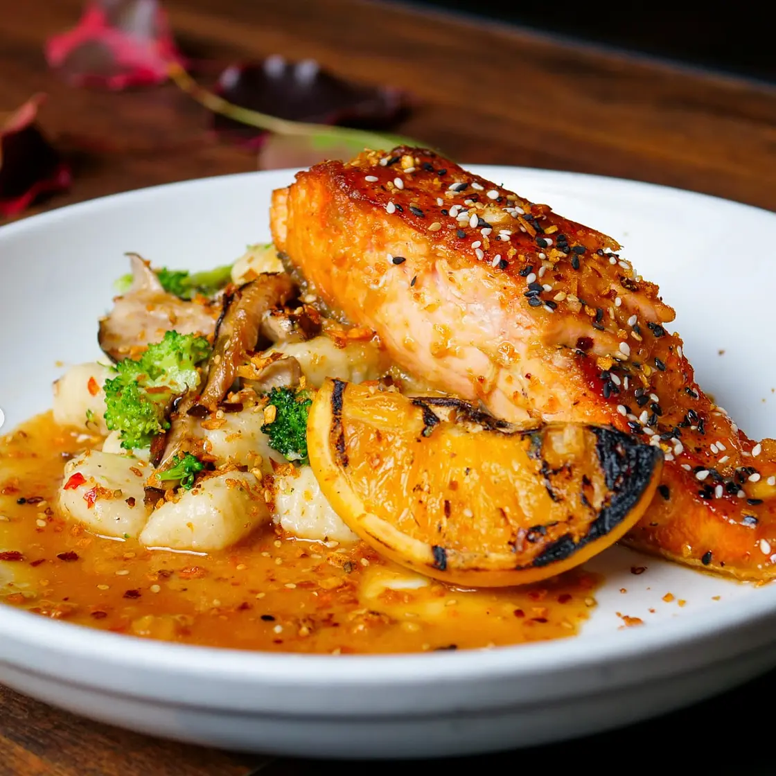 Orange Miso Salmon