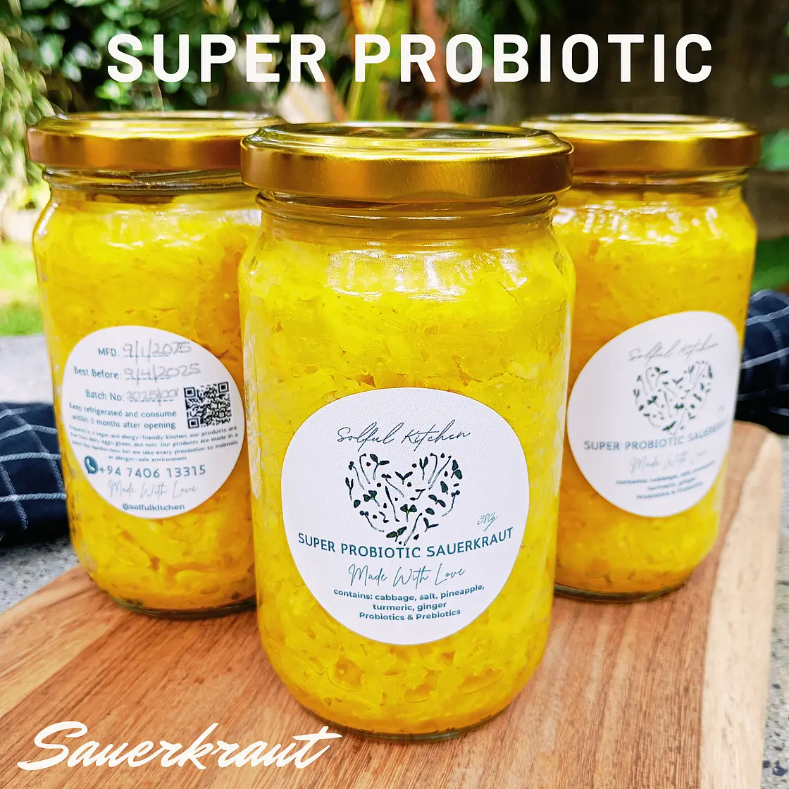 Super Probiotic Sauerkraut