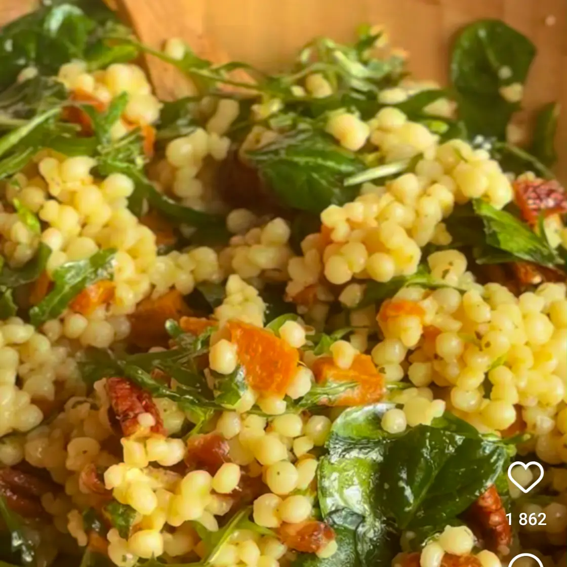 Salade d'Hiver au Couscous Perlé