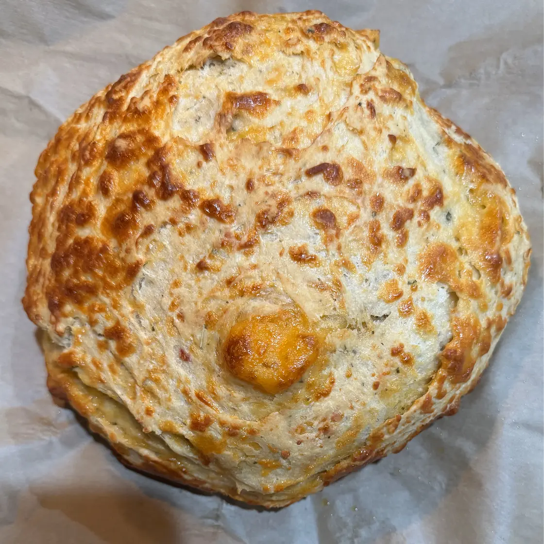 Fool proof cheese bread