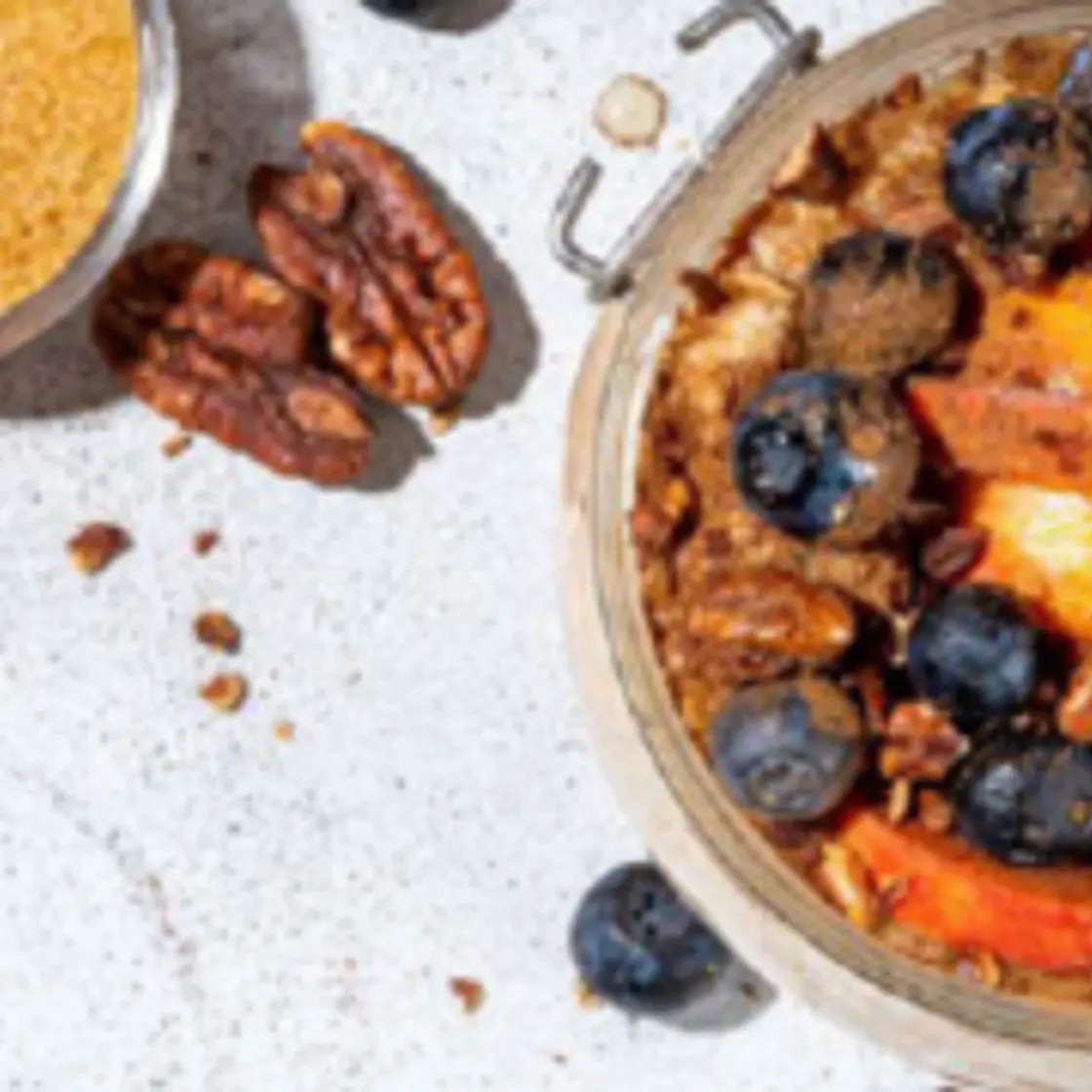 Apple pie overnight oats