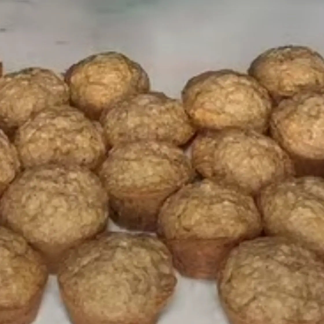Mini Banana Churro Muffins