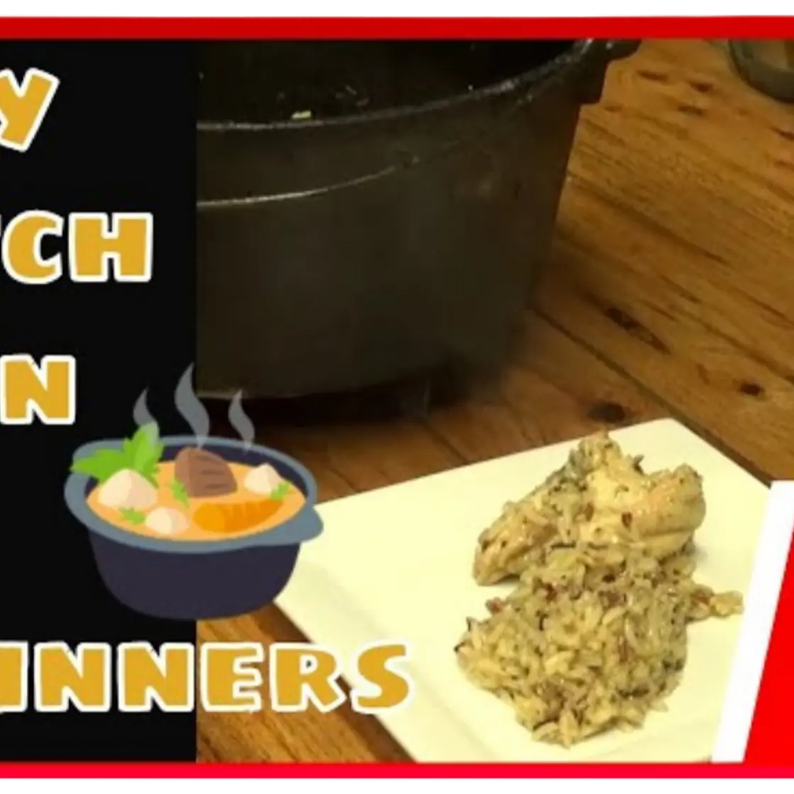 Dutch Oven Chicken and Rice