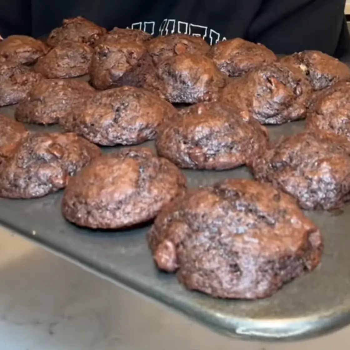 Double Chocolate Mini Muffins