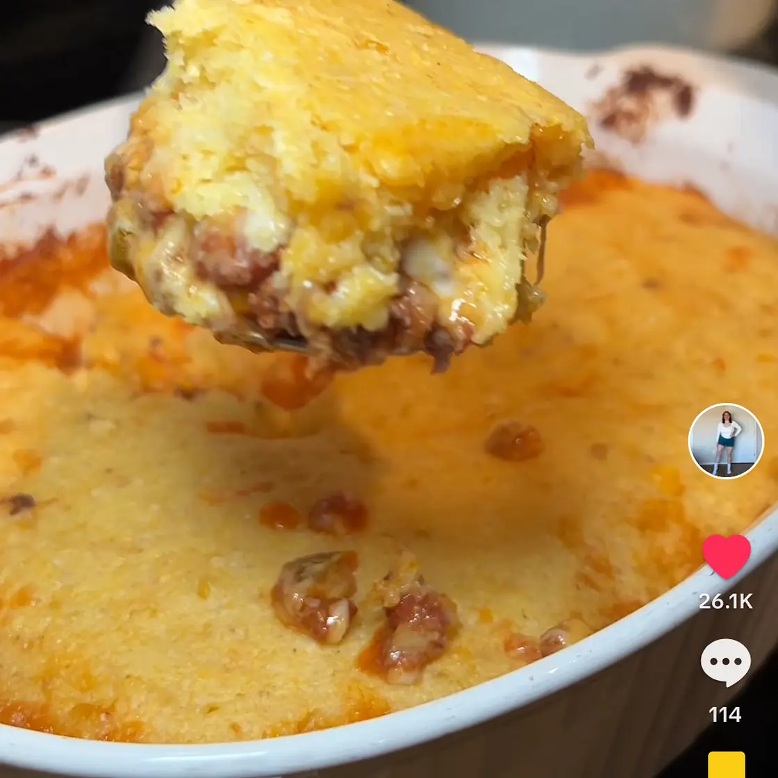 Cowboy cornbread casserole
