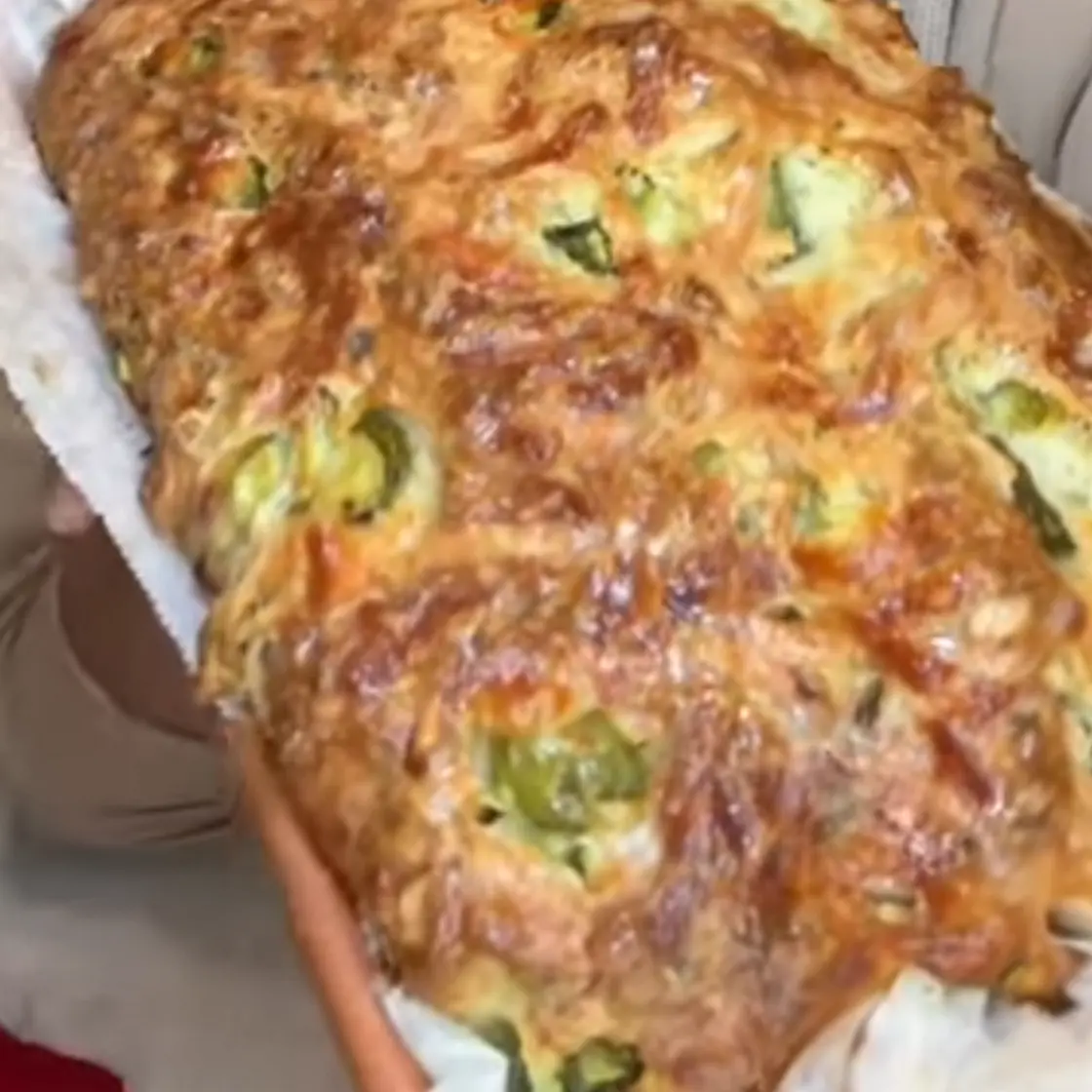 Cheese and Dill Pickle Bread