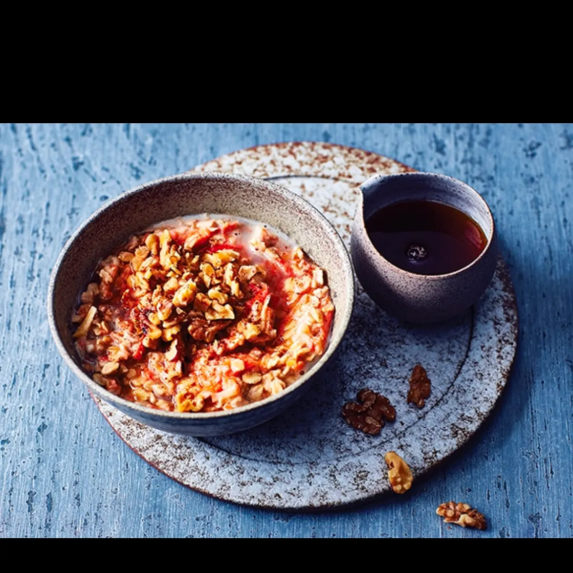 Karotten Nuss Porridge