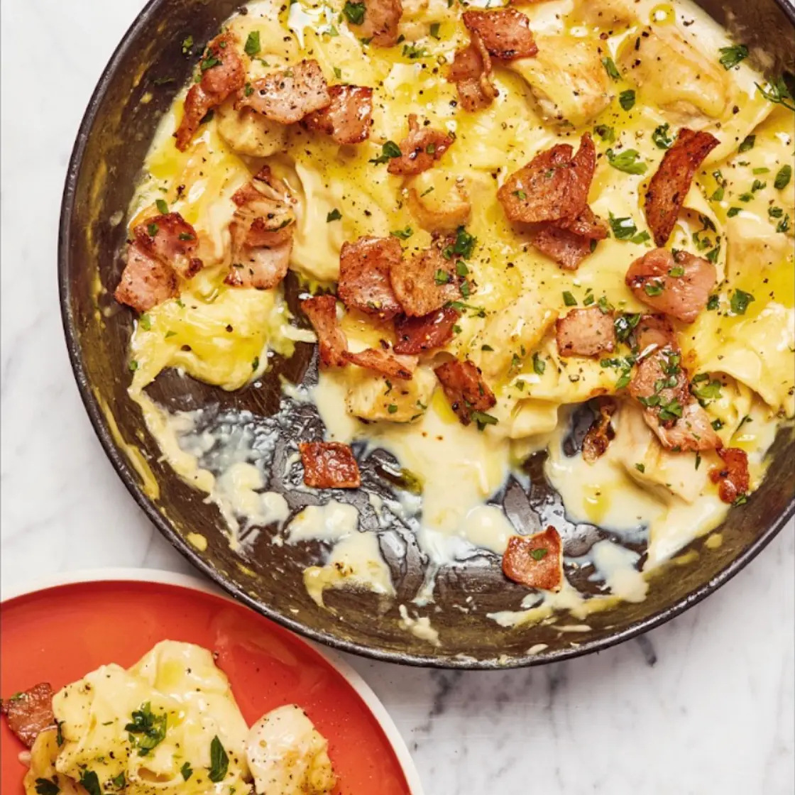 One-pan Creamy Chicken laagne