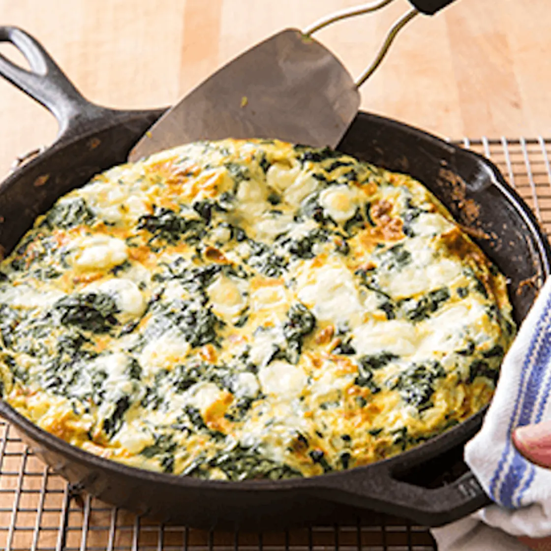Spinach and Feta Frittata