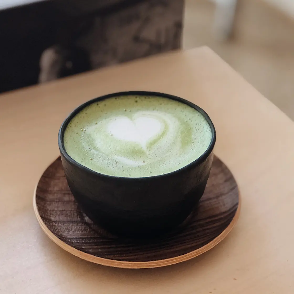 Lavender Matcha Protein Latte
