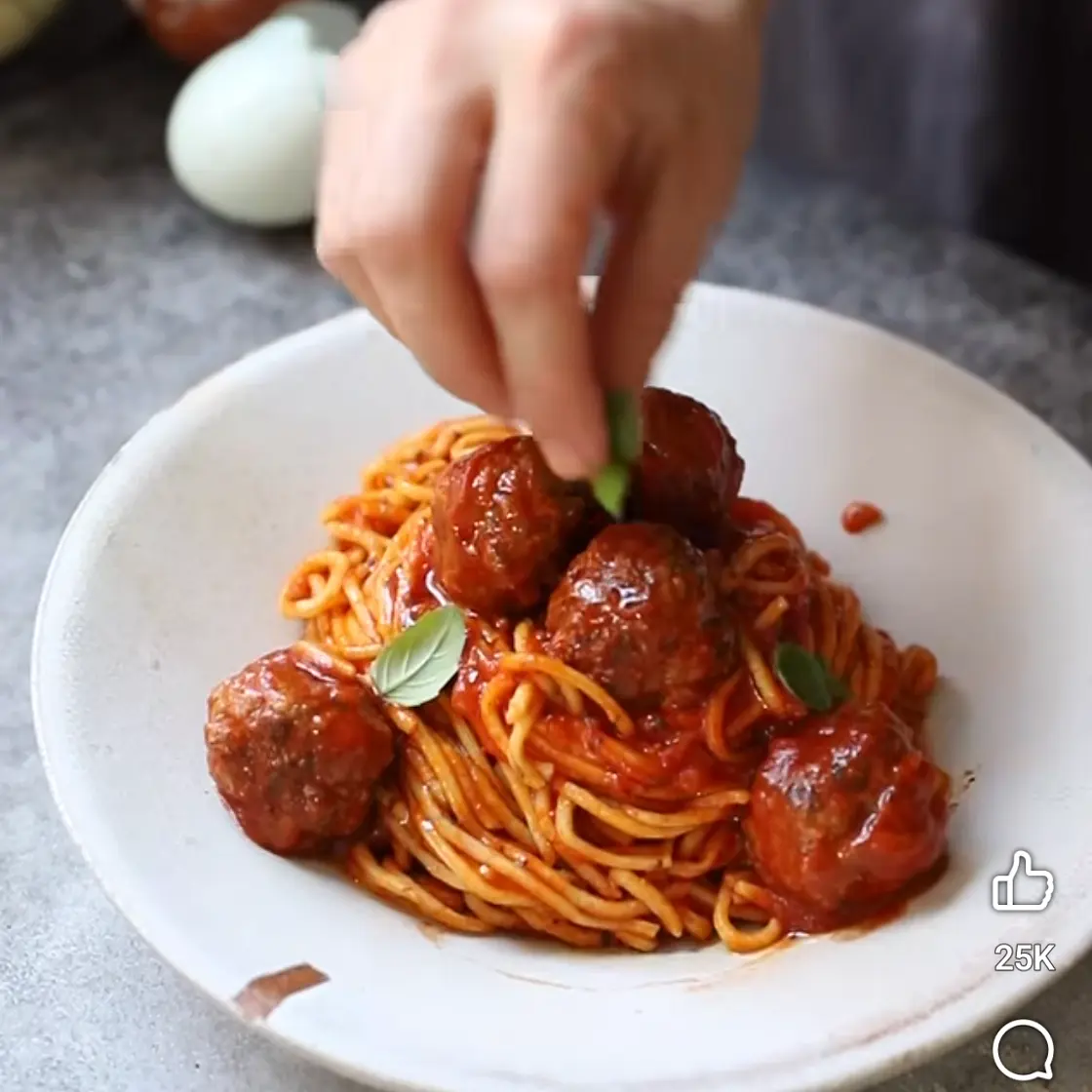 Spaghetti and Meatballs