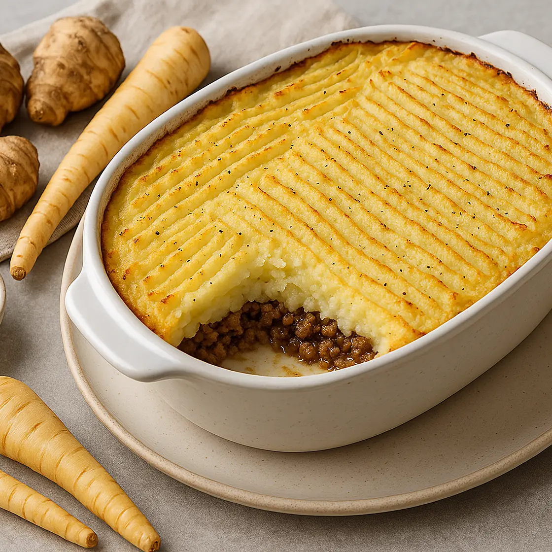 Parmentier panais et topinambours