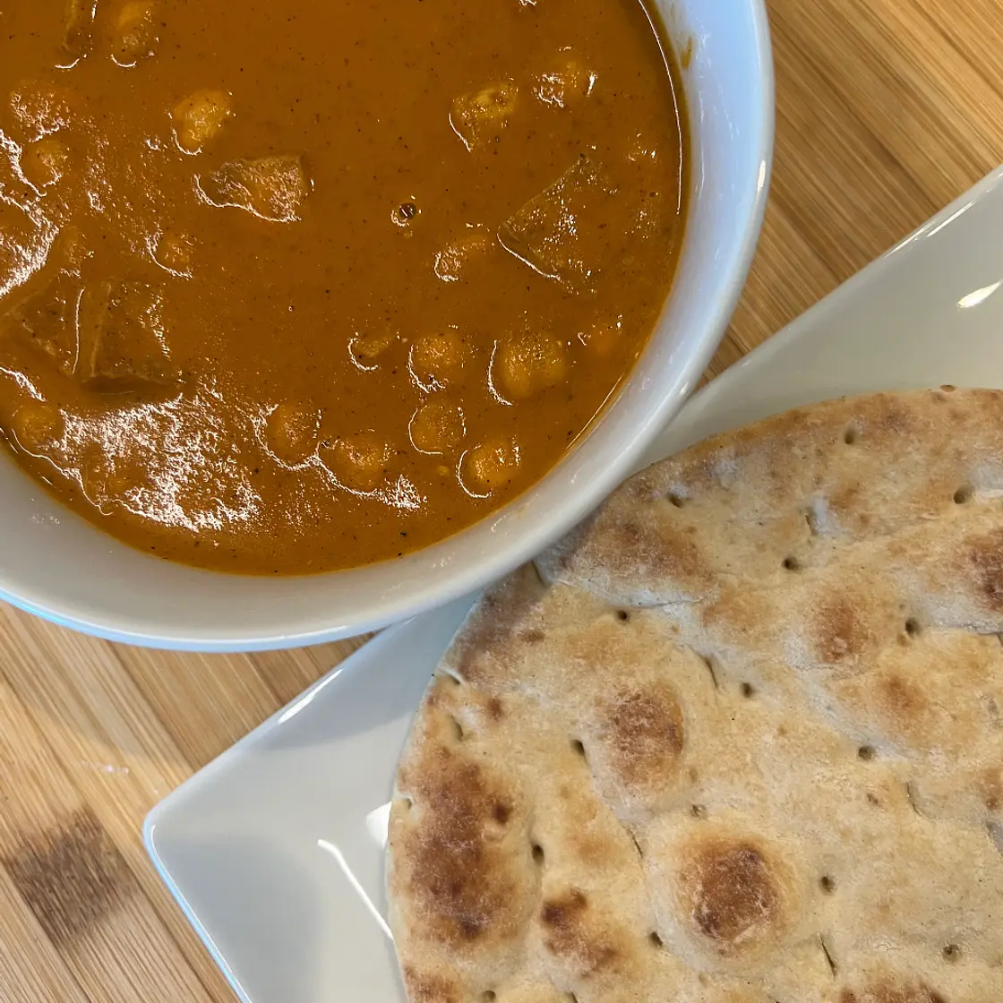 Vegan Tikka Masala with Tofu & Chickpeas