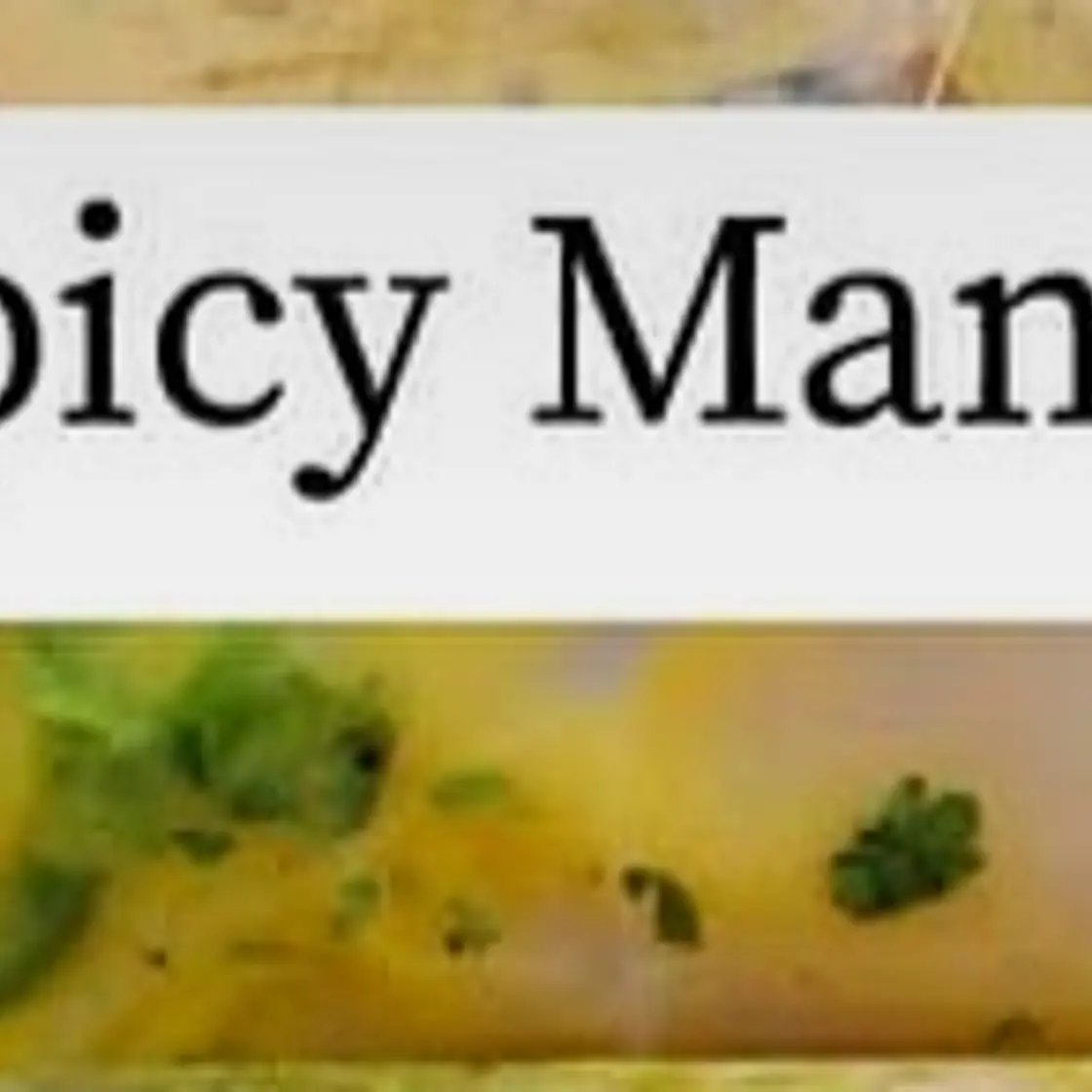 Spicy Mango Chicken Marinade