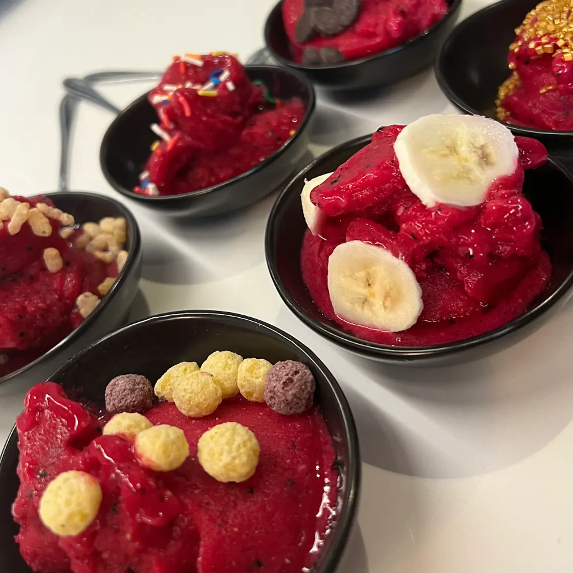Dragon Fruit Frozen Yogurt