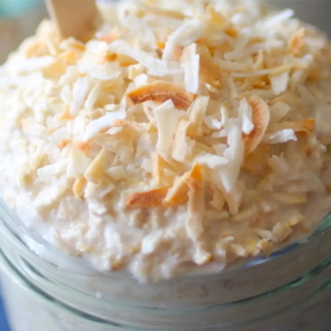 Coconut Cream Pie Overnight Oats