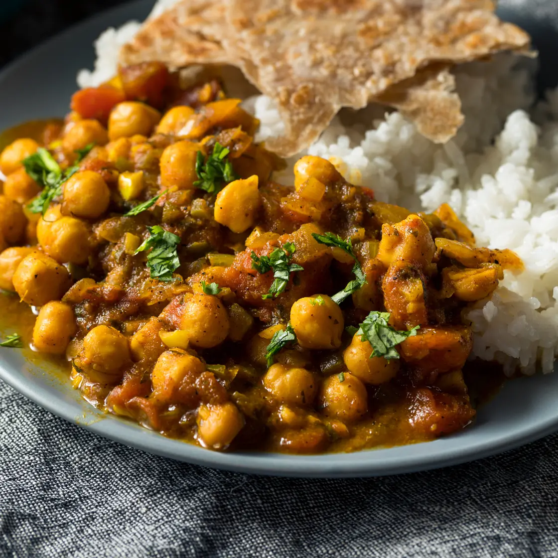 Quick and Flavorful Vegan Chickpea Curry