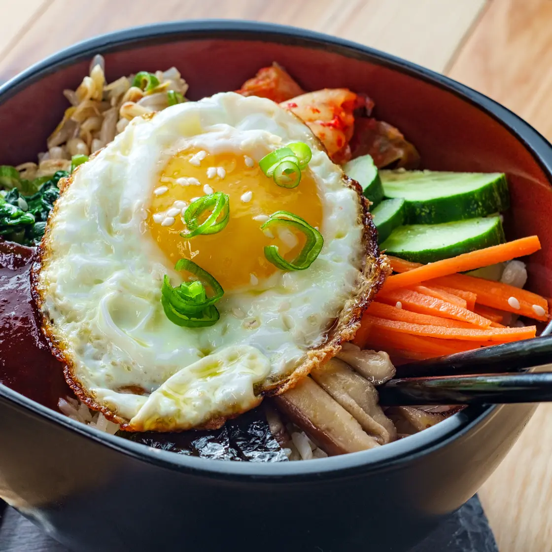 Vegetarian Bibimbap
