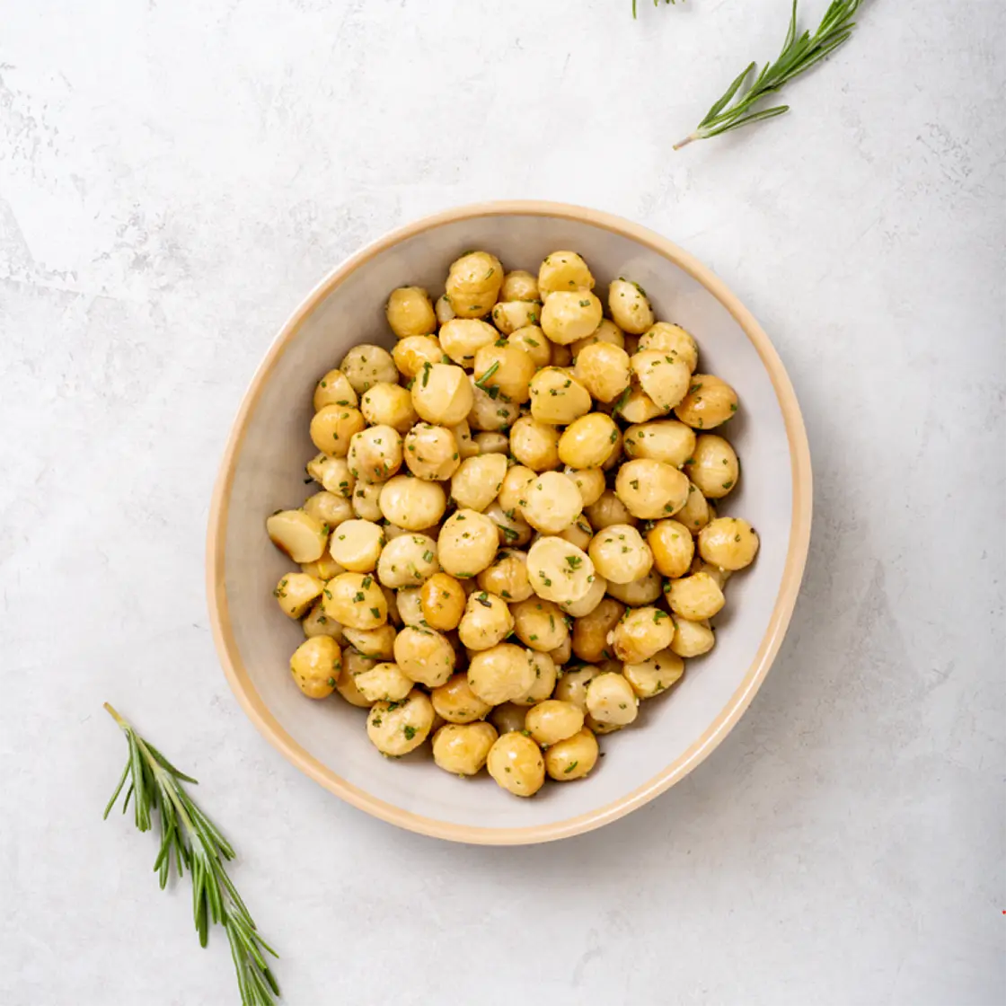 Rosemary and Sea Salt Macadamias