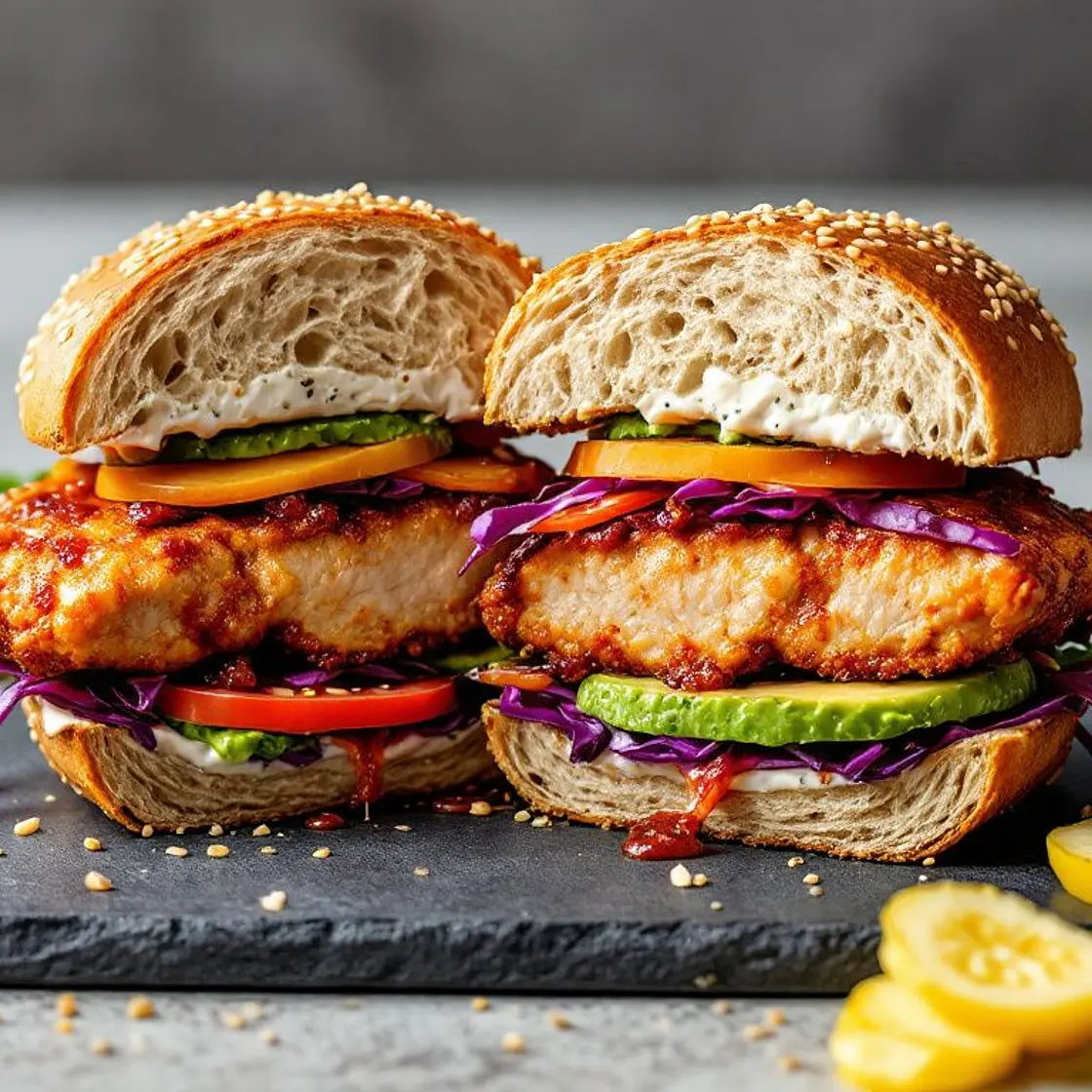 Gochujang-glazed Chicken Sandwich
