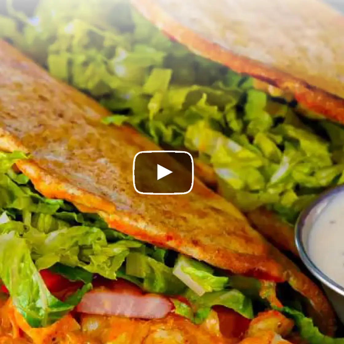 Buffalo Chicken Chalupas