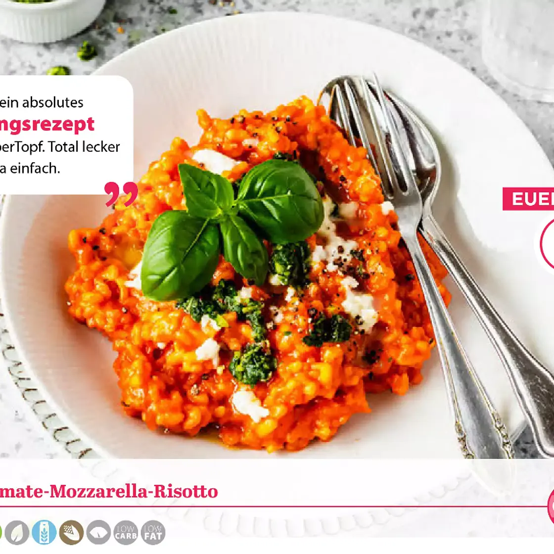 Tomate-Mozzarella-Risotto